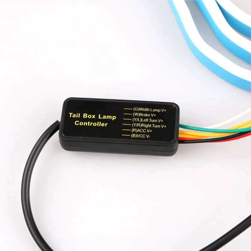 RGB Янтарный указатель поворота светодиодный светильник для багажника задний