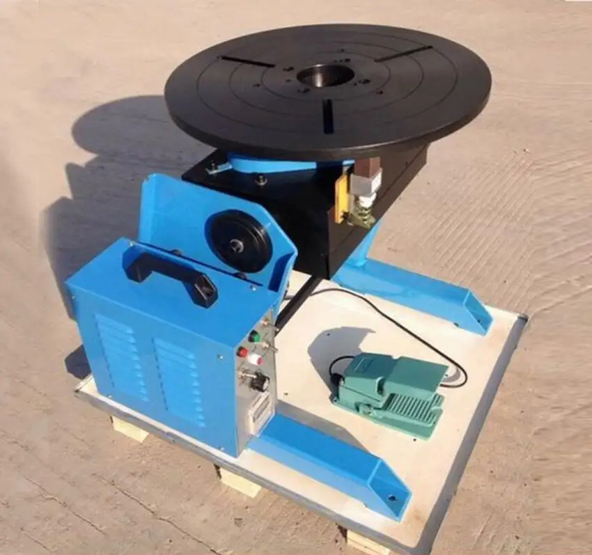 Сварочный позиционер с поворотом без патрона вес 100 кг|welding turntable|welding positionerpositioner