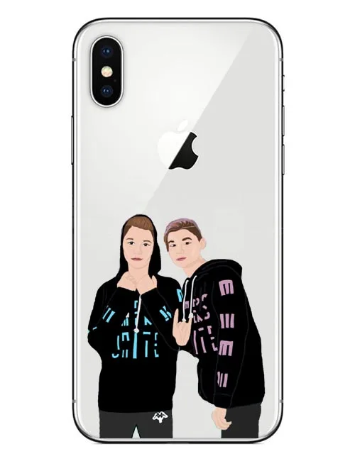 Модный мягкий силиконовый чехол для телефона Nova Star Маркус и Мартинус из ТПУ iPhone 6