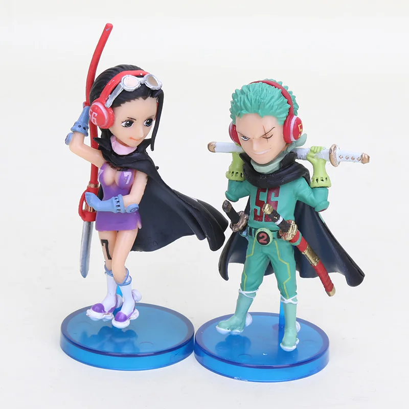 5 шт./компл. Аниме One Piece World фигурка WCF Mugiwara56 vol.1 Luffy Zoro Nico Chopper Nami Usopp Sanji Brook Franky