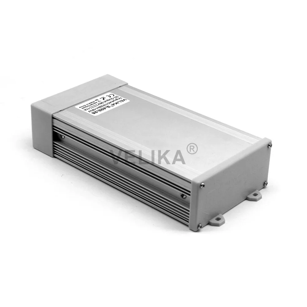 Одиночный выход DC36V 11A 400W непромокаемый источник питания импульсный драйвер 110v 220V