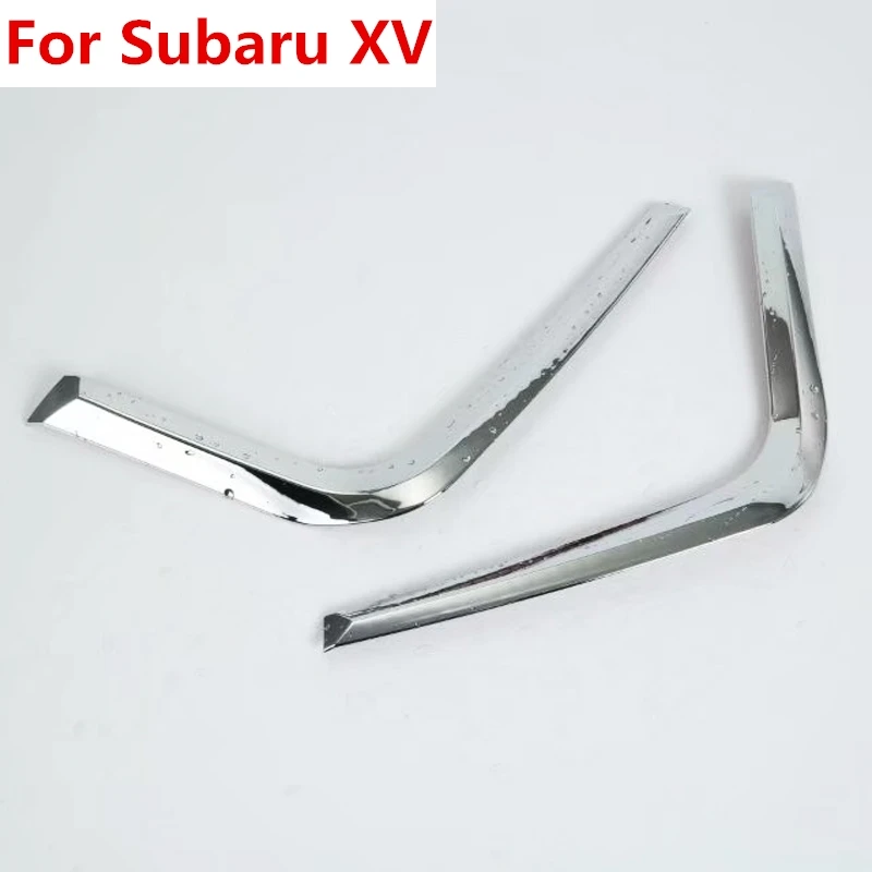 Новый для Subaru XV 5 дверей 2017 - 2021 ABS Хром Внешний передние противотуманные фары