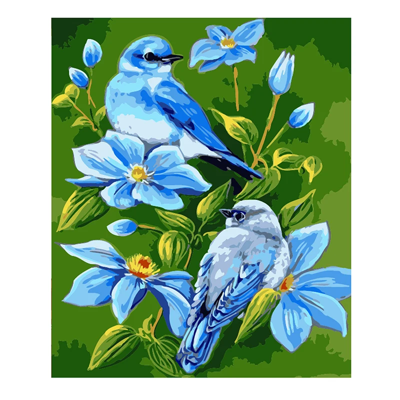 Bluebird DIY Краска для раскрашивания по номерам инструменты рисования красивые