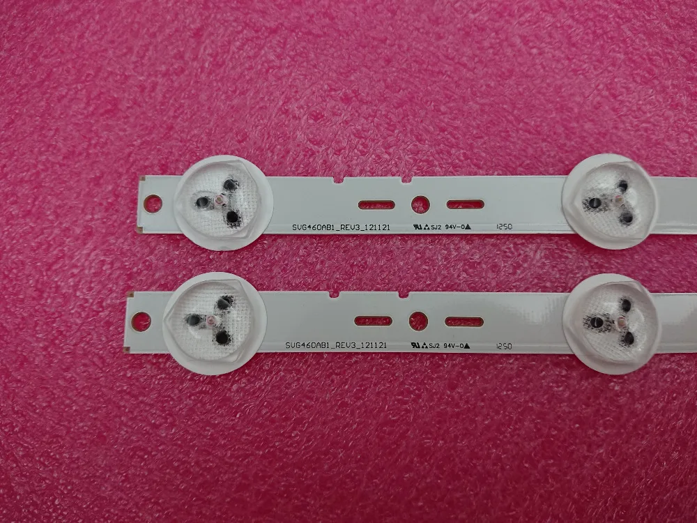 Новый 2 шт. 6 светодиодов 450 мм Светодиодная подсветка полоса для Sony TV KLV-46R476A SVG460AB1