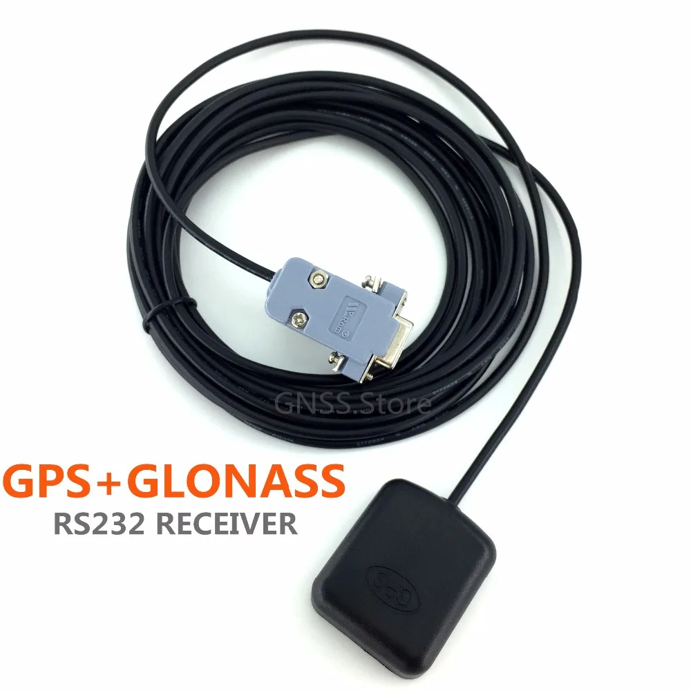 Бесплатная доставка 5 в rs232 DB9 RS 232 GPS ГЛОНАСС приемник Антенна ГНСС чип модуль