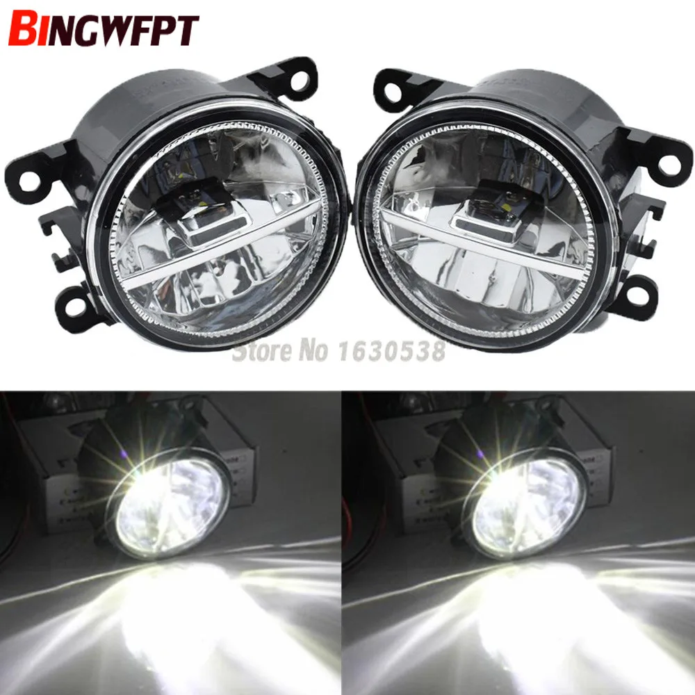 2pcs/lot High Brightness White 6000k LED Fog Light For Land Rover Range Sport LS Closed Off-Road Vehicle 2006-2013 | Автомобили и