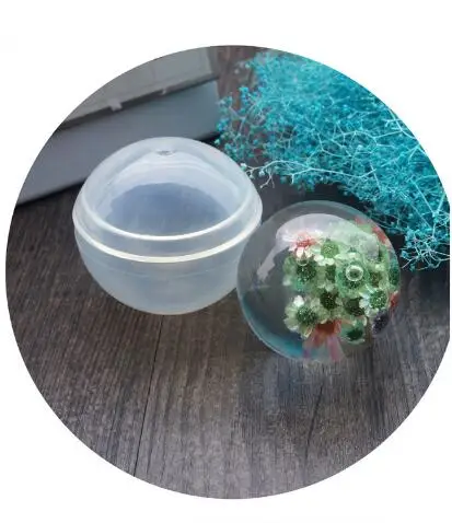 60 мм полукруглая форма шара прозрачная Сферическая для ювелирных изделий DIY