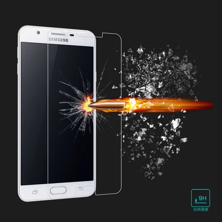 Pelicula De Vidro Защитная пленка для экрана из закаленного стекла Samsung Galaxy J7 J5 Prime 2016