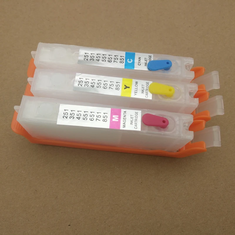 Vilaxh PGI-570 CLI-571 перезаправляемый картридж для hp Canon PGI570 CLI571 PGI 570 Pixma MG5750 MG5751 MG5752 MG6850
