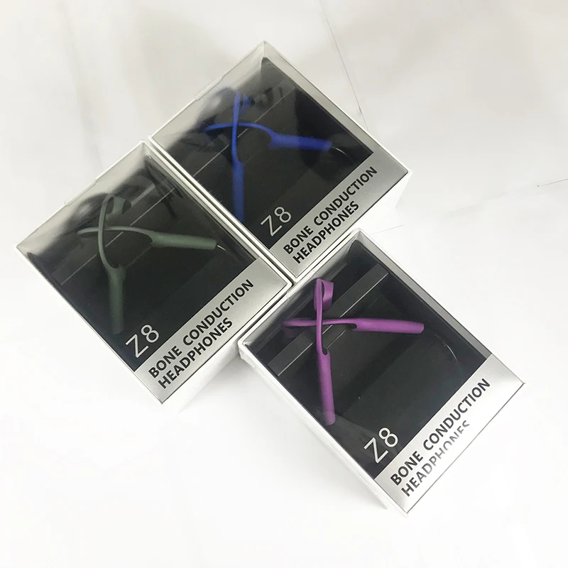 

Bluetooth 5.0 S.Wear Z8 Wireless Headphones Bone Conduction Earphone Outdoor Sport Headset with Mic With Box