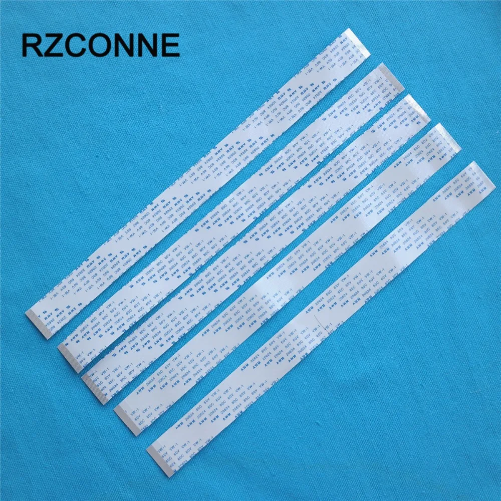 5 шт. гибкий плоский кабель с прямым направлением 40 контактов FFC FPC длина 0 мм 250