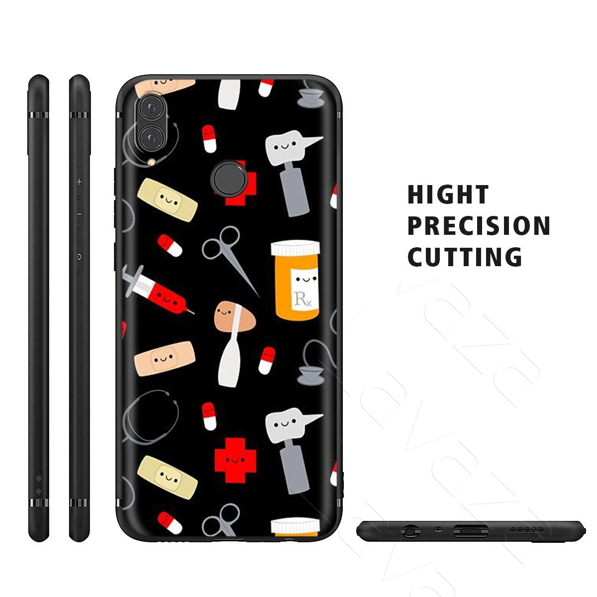 Lavaza медсестры доктор стоматолог стетоскоп чехол для Huawei Mate Y7 Y9 P8 P9 P10 P20 P30 P40 Max Lite Pro