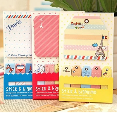 Мультипликационный принт MiniMemo Pad самоклеящаяся Подушка StickerBookmark stationeristicky NotesGifts