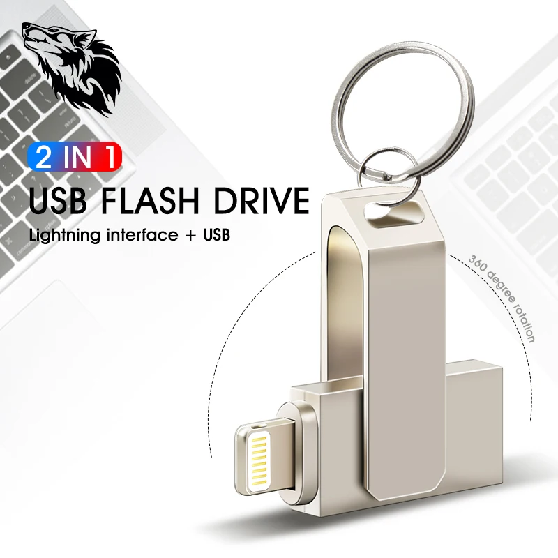 Superduoduo usb флэш накопитель 128 ГБ Флешка 32 16 8 флеш OTG для iPhone и компьютера|USB