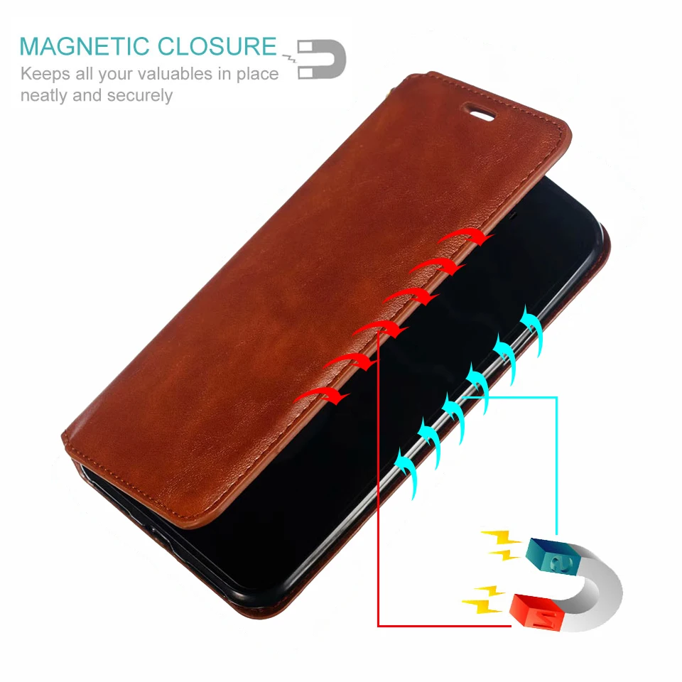 Магнитный кожаный чехол для huawei Mate20 P20 P30 Pro Lite P Smart Plus Honor10 lite Бумажник Флип Hawei Y5 Y6 чехол-подставка Etui