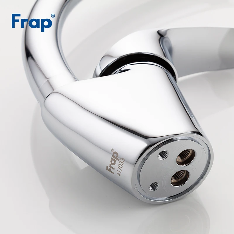 Frap горячая Распродажа хромированный полированный кухонный смеситель для