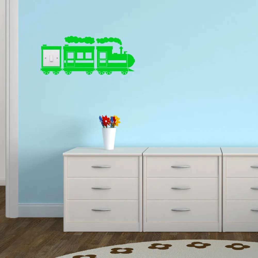 Набор световых выключателей для поезда виниловая наклейка на стену с