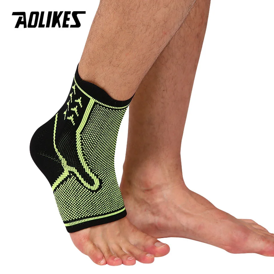 AOLIKES 1PCS Sports Safety Ankle Support Elastic Brace Guard basketball football Protection | Спорт и развлечения