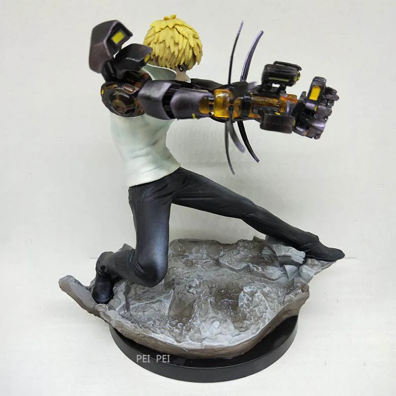 Аниме ONE PUNCH MAN Genos Android Saitama ученик мультфильм украшения ПВХ фигурка Коллекционная