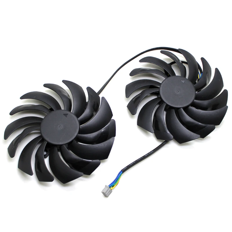 2 шт./лот PLD10010B12HH DC12V 0.40A 4PIN для MSI GTX1080 1080Ti 1070 1060 RX470 480 570 580 игровая Видеокарта кулер