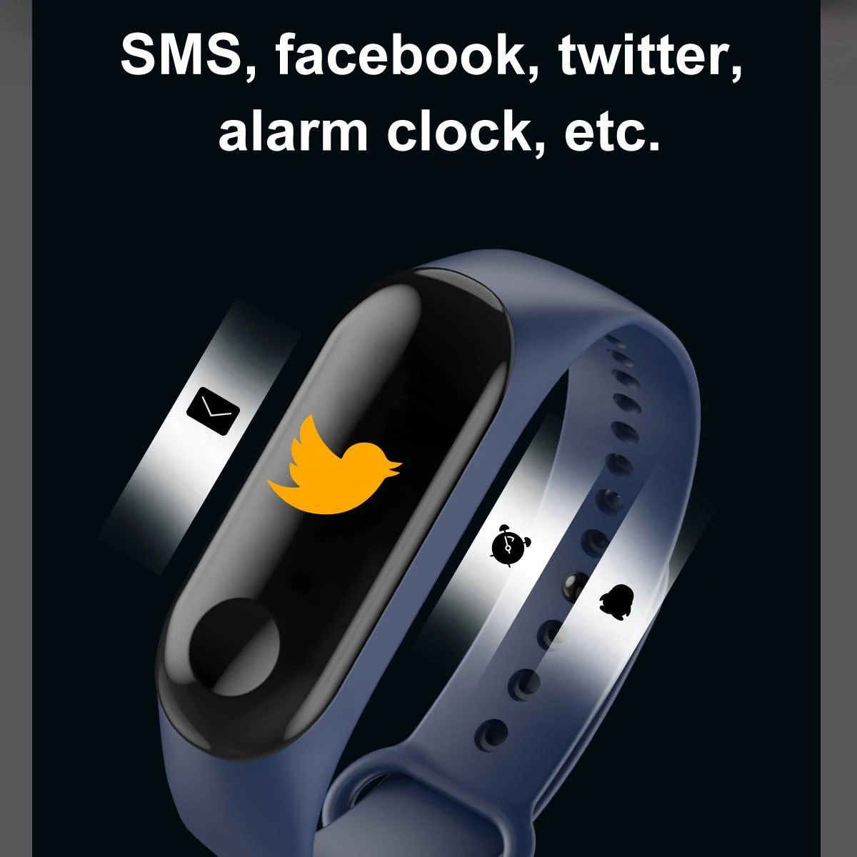 Новейший цветной экран M3 смарт браслет Смарт монитор сердечного ритма кровяного