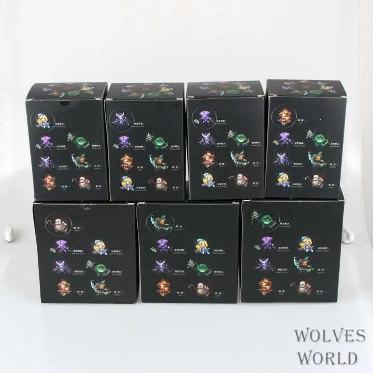 7 шт./компл. DOTA 2 игровая фигурка безликая пустота кристалл девушка кункка Лина