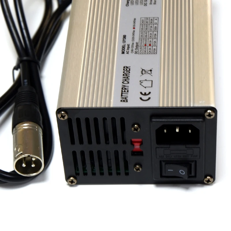 48V 5A литий-ионная батарея зарядное устройство для 13S 48V 10Ah/20Ah/30Ah литиевая батарея Зарядка output 54,6 V 5A зарядное устройство 48V5A