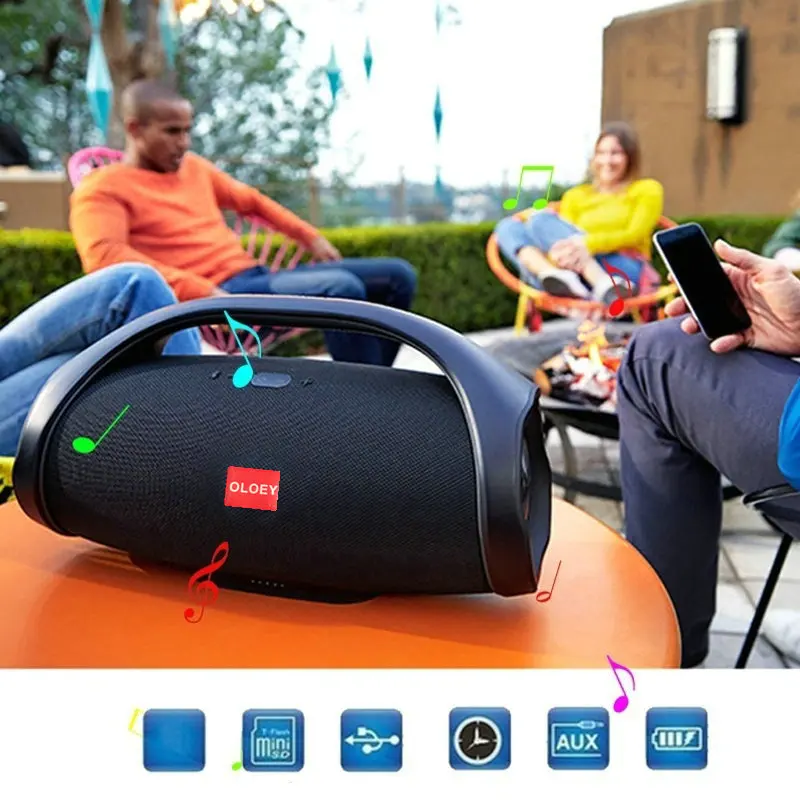 Bluetooth колонка беспроводной стерео сабвуфер динамик с тяжелыми басами