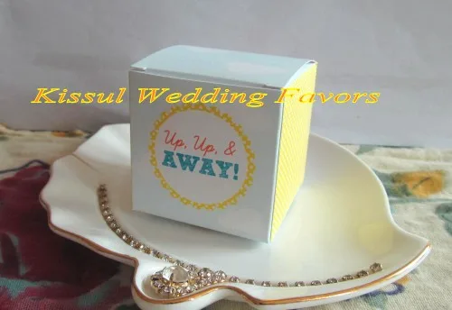 (30 шт./лот) Уникальная Коробка для детских конфет с воздушным шаром коробка