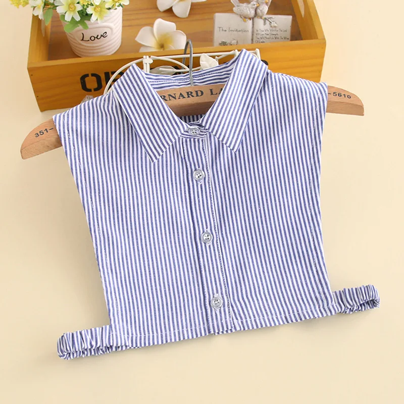 

Fake Collars Strips Children Blouse Kraagie Nep False Collar Girls Vest Child Removable Detachable Collars Doll Dickey Faux col