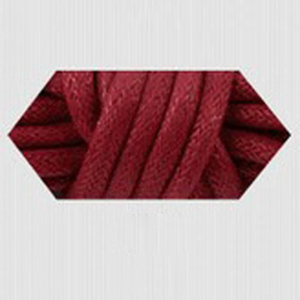 

1 Pair Round Waxed Coloured Shoelaces For Leather Shoe Laces 80-120cm Women Men Outdoor Sports Martin Boot Strings Cordones