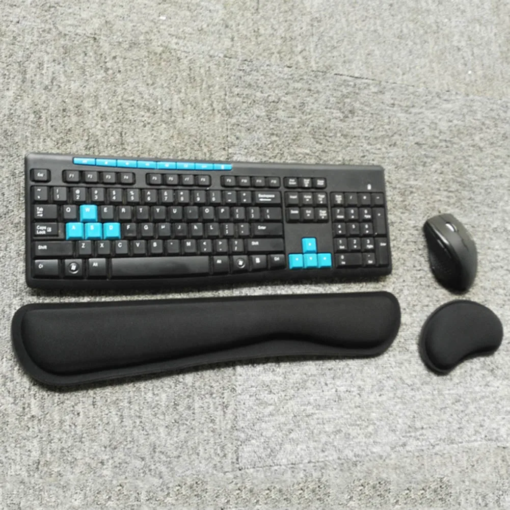 Keyboard Wrist Rest Pad Mouse Gel Ergonomic Cushion with Memory Foam for Computer Laptop PC HSJ-19 | Компьютеры и офис