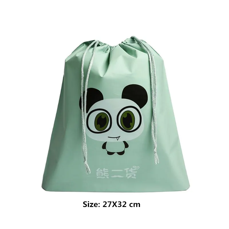 Mint Green-M 27X32cm Водонепроницаемый Косметический мешок для хранения туалетных принадлежностей и одежды и обуви сумки-органайзеры для шкаф для ванной комнаты дорожный шкаф Органайзер сумка - Цвет: Mint Green-M 27X32cm