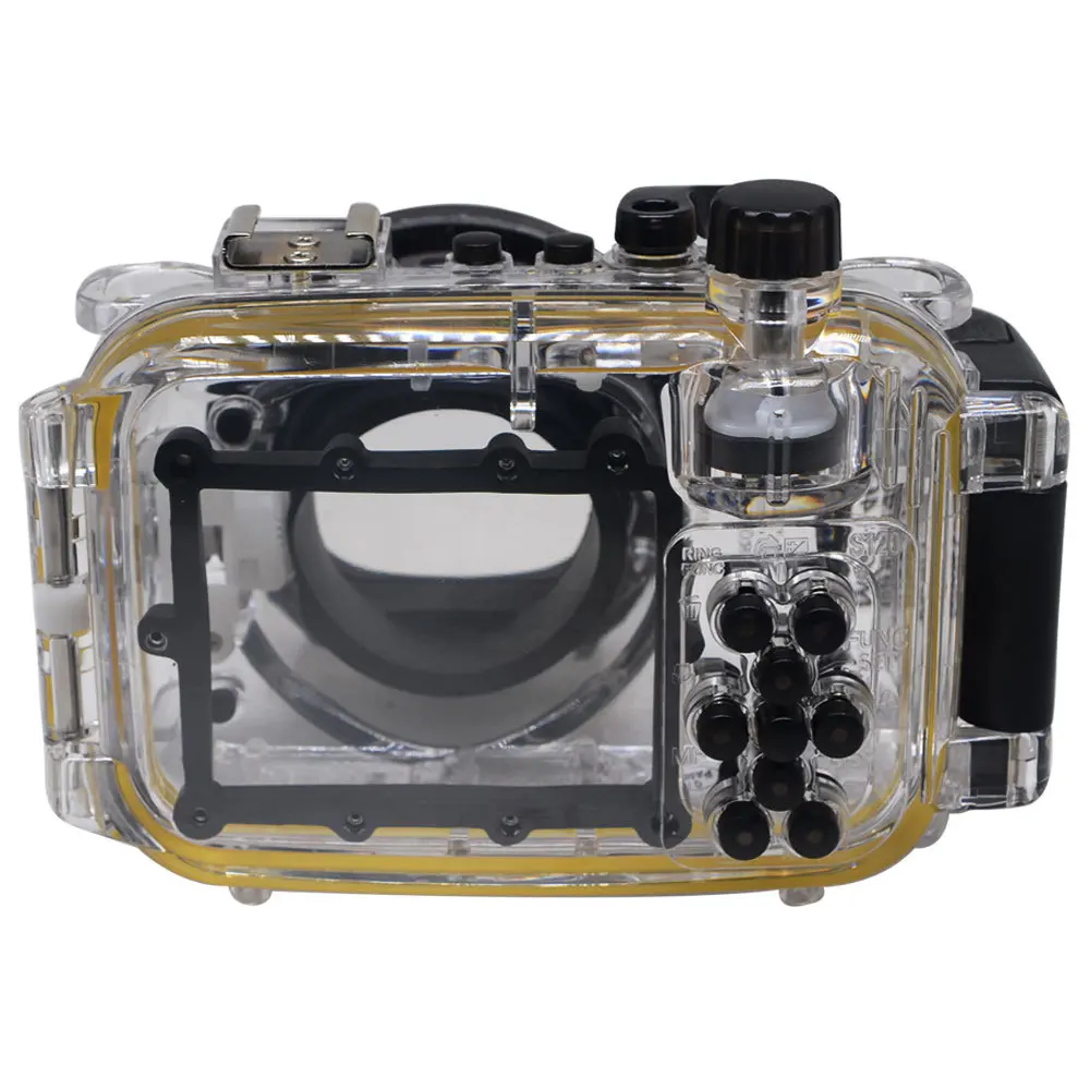 Mcoplus 40 м 130 футов подводный водонепроницаемый корпус чехол для камеры Canon Powershot S120