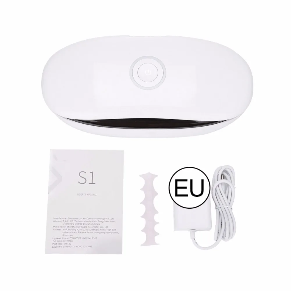 59s обновленный стерилизатор, EU Plug, светодиодный стерилизатор, косметический дизайн ногтей, Кисть для макияжа, чистящие инструменты, красота, УФ-дезинфекция, инструменты