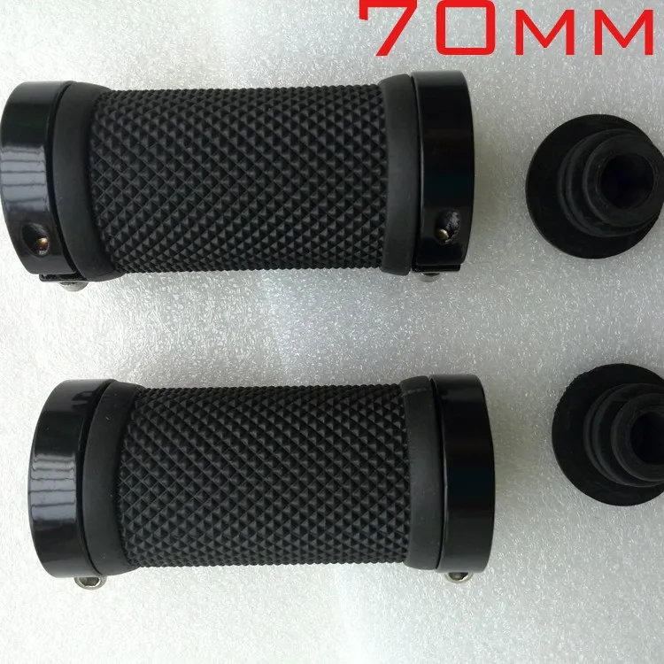 Детские велосипедные ручки 70 мм Короткие кольца из сплава с коротким