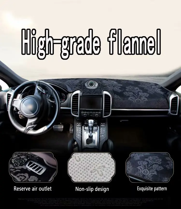 Для Nissan Teana J31 2003 2004 2005 2006 2007 2008 фланель Dashmats приборная панель покрывает приборную панель коврик в машину пользовательский автомобиль-Стайлинг