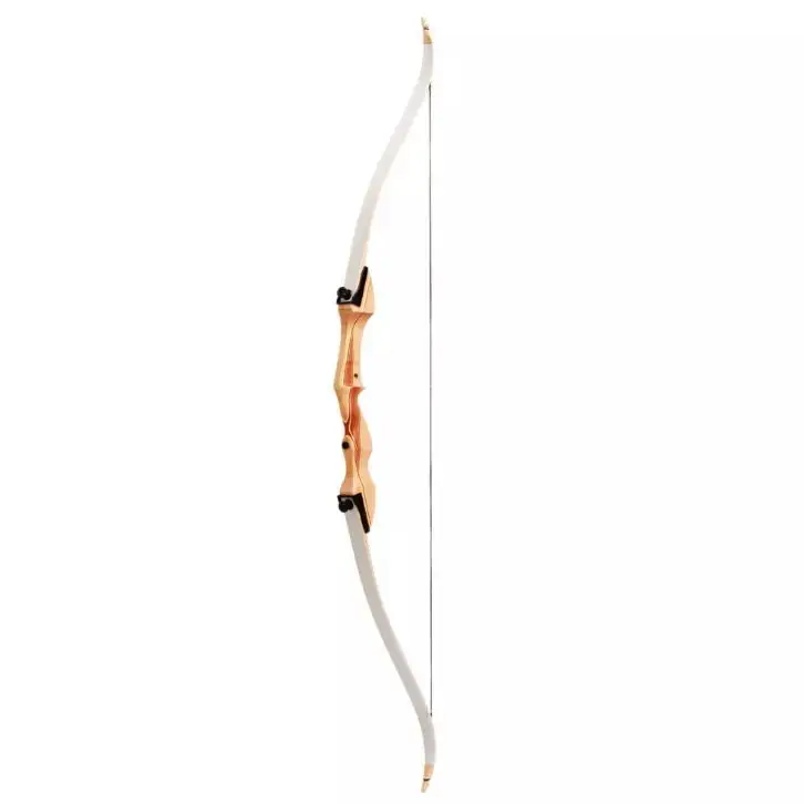 54inch Wooden Riser Takedown Recurve Bow For Shooting Training