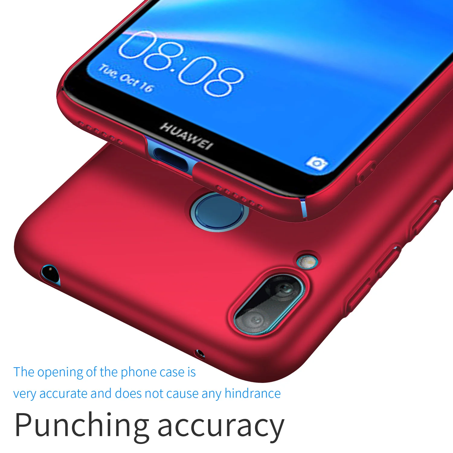 WEFOR Роскошный чехол для телефона huawei Y9 Y7 2019 ультра тонкий из поликарбоната задней