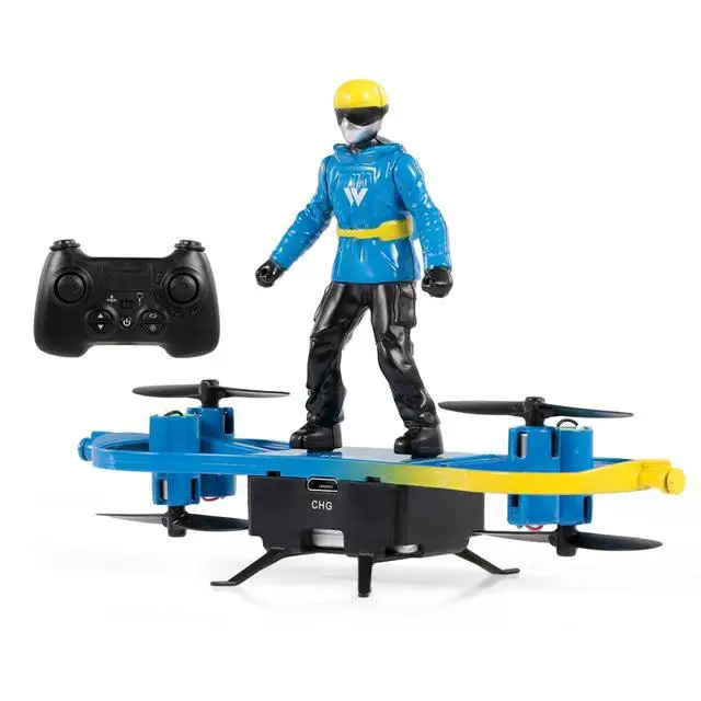 blue Retail Box RC трюк парапланеризм LeadingStar F5 E019 2 оси режим полета Высокая 360 градусов вращение режим удержания Дрон Quad осевая игрушка - Цвет: blue Retail Box