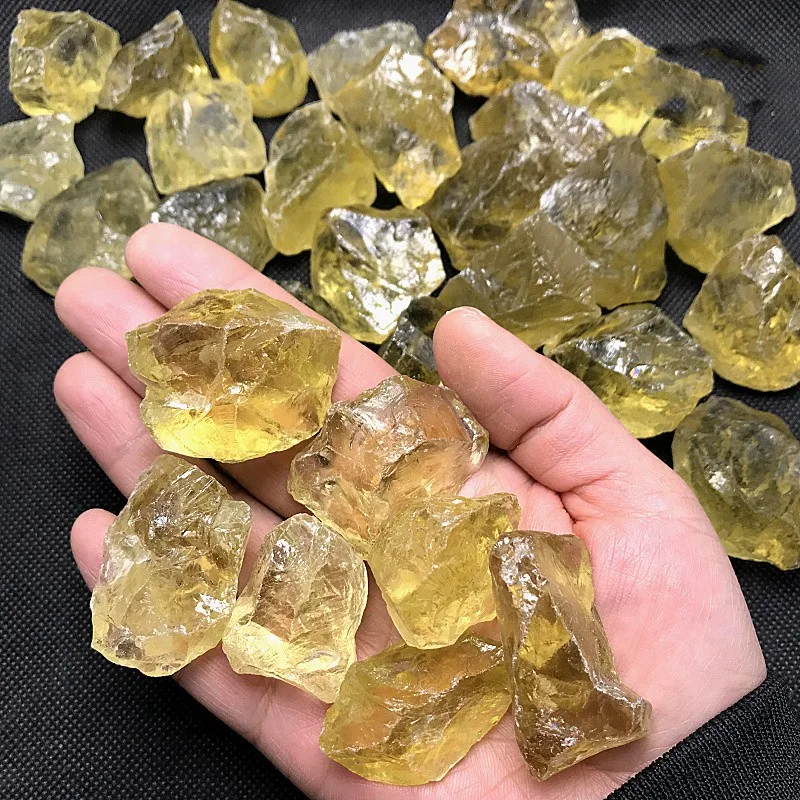 

100g Raw Natural Citrine Quartz Crystal Rough Stones Original Brazil. Wholesales Price
