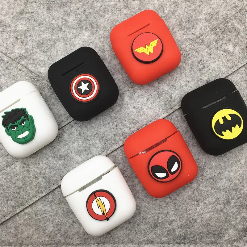 Мягкий силиконовый чехол для наушников Apple Airpods ударопрочный AirPods ультратонкий