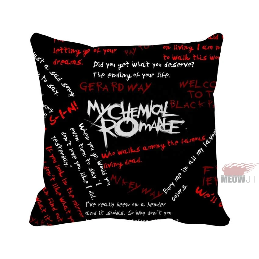 My Chemical Romance Band разные размеры наволочка Бесплатная доставка|Наволочка| |