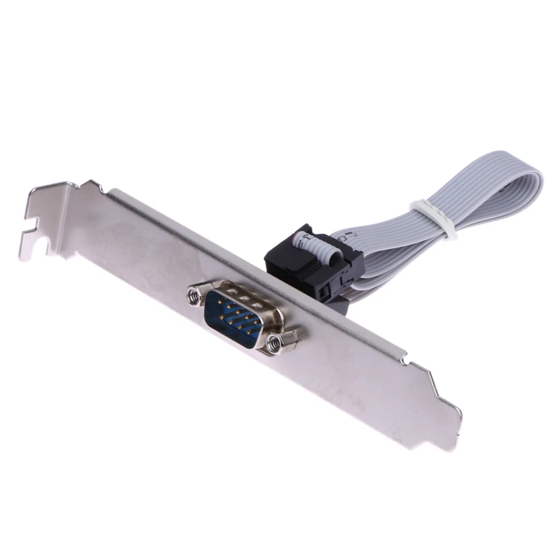 Для материнской платы 9 Pin Female to RS232 DB9 Com Port ленточный последовательный кабель