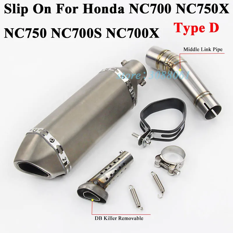 Выхлопная труба для Honda NC700 NC700X NC750 NC750X NC700S|Выхлопные трубы и системы| |