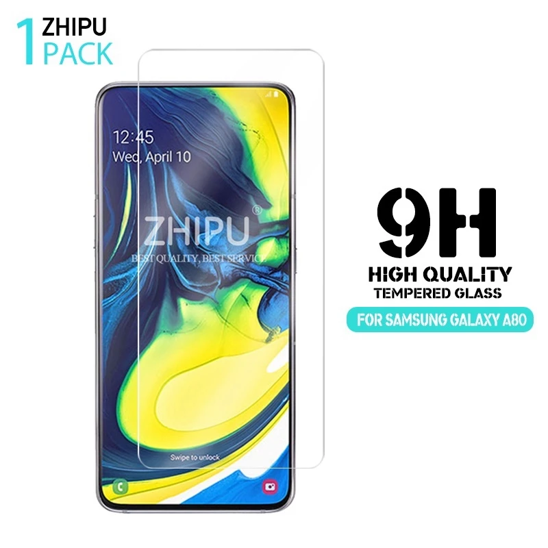 Закаленное стекло для samsung Galaxy A80 защита экрана 2.5D 9 H закаленное 6 7 SM A805F/DS защитная