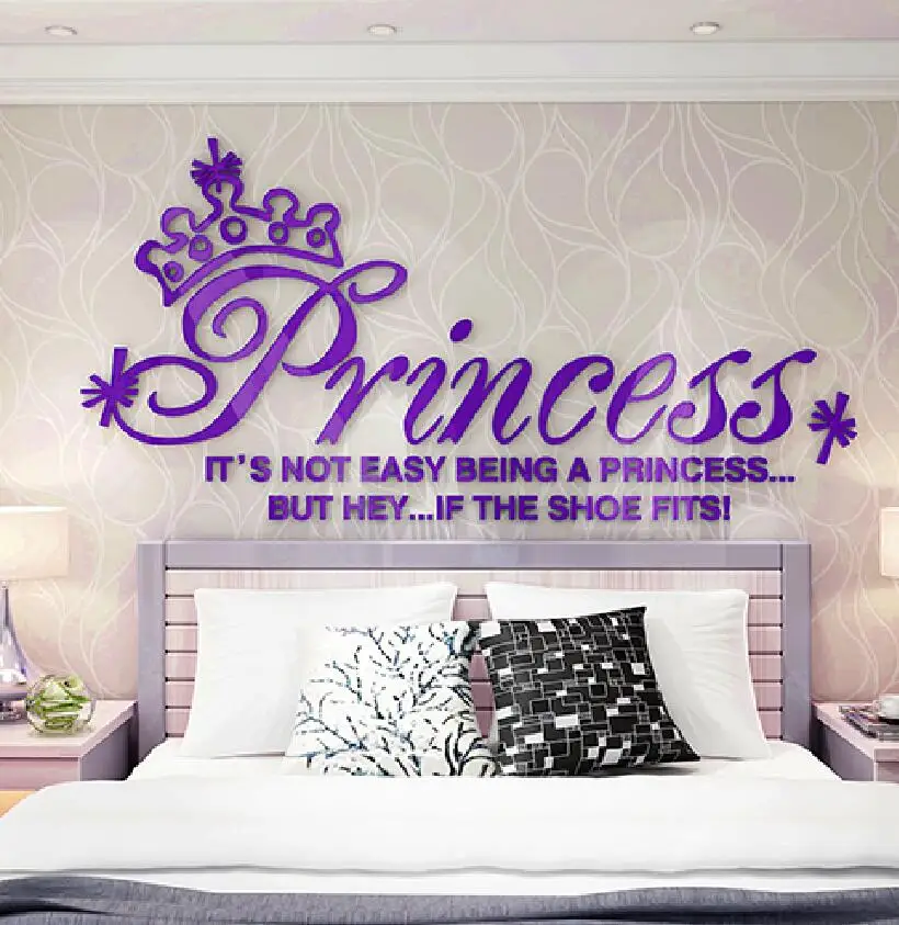 Новые DIY 3D стереосистемы Кристалл романтические декоративные наклейки на стену