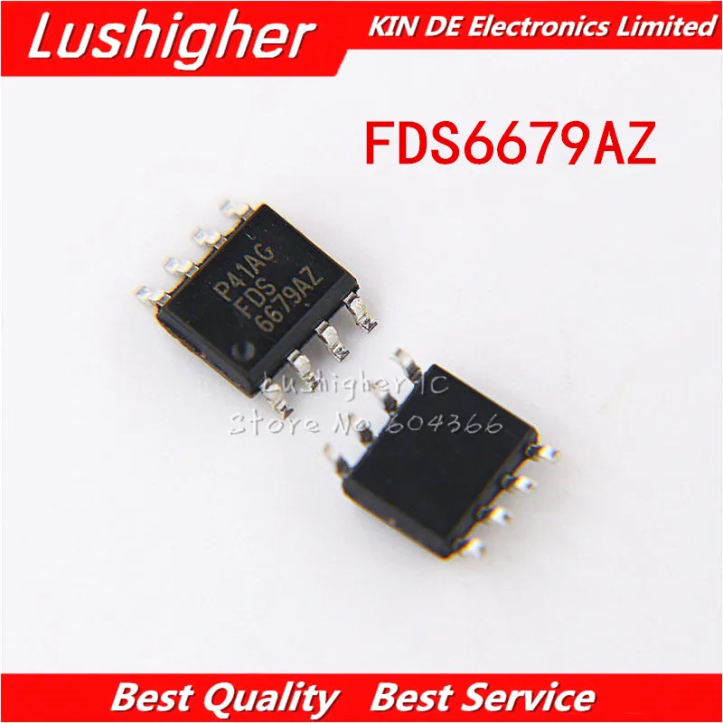 10 шт. FDS6679AZ SOP8 FDS6679 MOSFET P CH 30V 13A новый оригинальный|p-ch mosfet| |