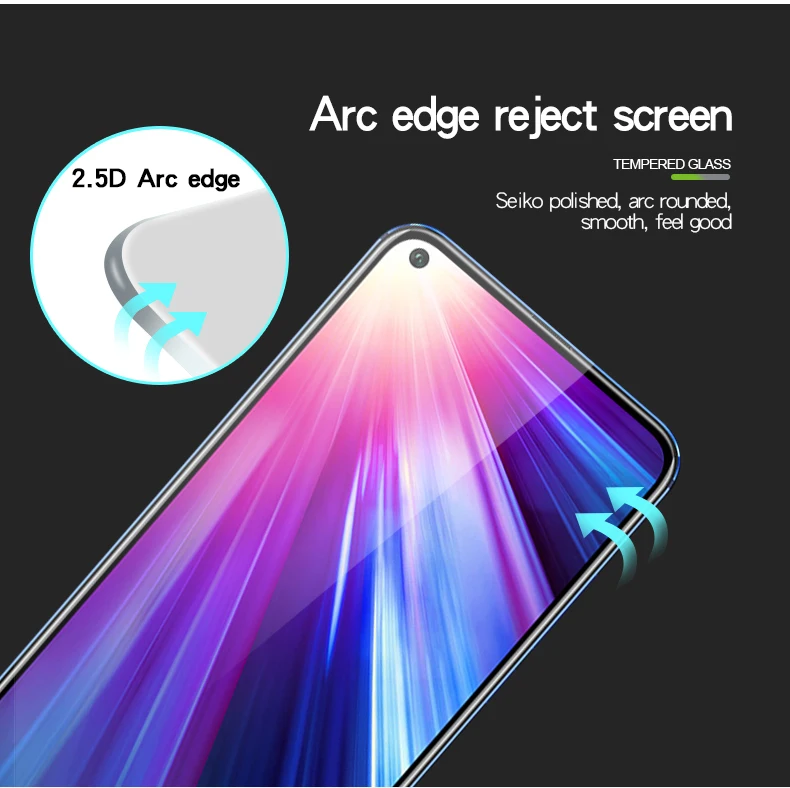 Защита для экрана Honor View 20 закаленное стекло 2.5D 9H полная защита жк Huawei V20 защитная