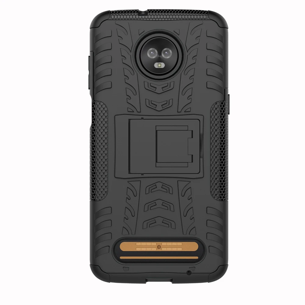 Чехол для Motorola Moto Z3 Play пластиковый силиконовый чехол из ТПУ телефона Z 3 Armor 2 в 1
